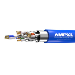 F/UTP CAT6 4PR 23AWG LSZH Ethernet cavo di rete 305 metri solido in rame nudo cavo per Computer di sicurezza - Product Image 2