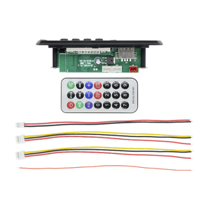 บอร์ดถอดรหัส3.5AUX 4.1ไร้สาย12V MP3,วิทยุ FM SD รีโมตคอนโทรล USB TF สำหรับรถยนต์ - Product Image 6