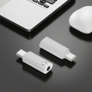 适用于iPhone 15三星Galaxy S24 S23 Ultra的USB C型至3.5毫米辅助适配器C 3 5插孔音频电缆耳机电缆转换器 - Product Image 1