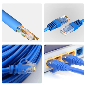 Cable de parche Rj45 blindado sin blindaje Cable de parche de Internet Lan UTP FTP SFTP CAT5E CAT6 CAT6A CAT7 0,5 M 1m 2M 20cm Cable de parche - Product Image 4