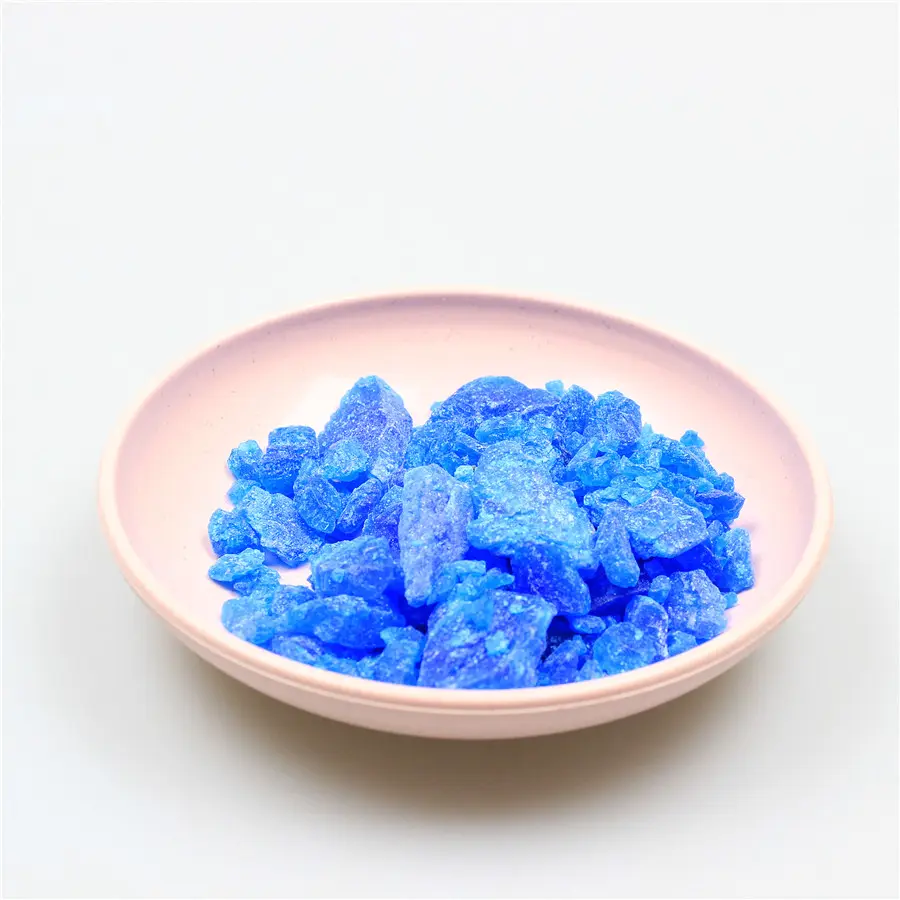 Particule bleue superbe de vente de haute qualité, sulfate de cuivre en cristal bleu