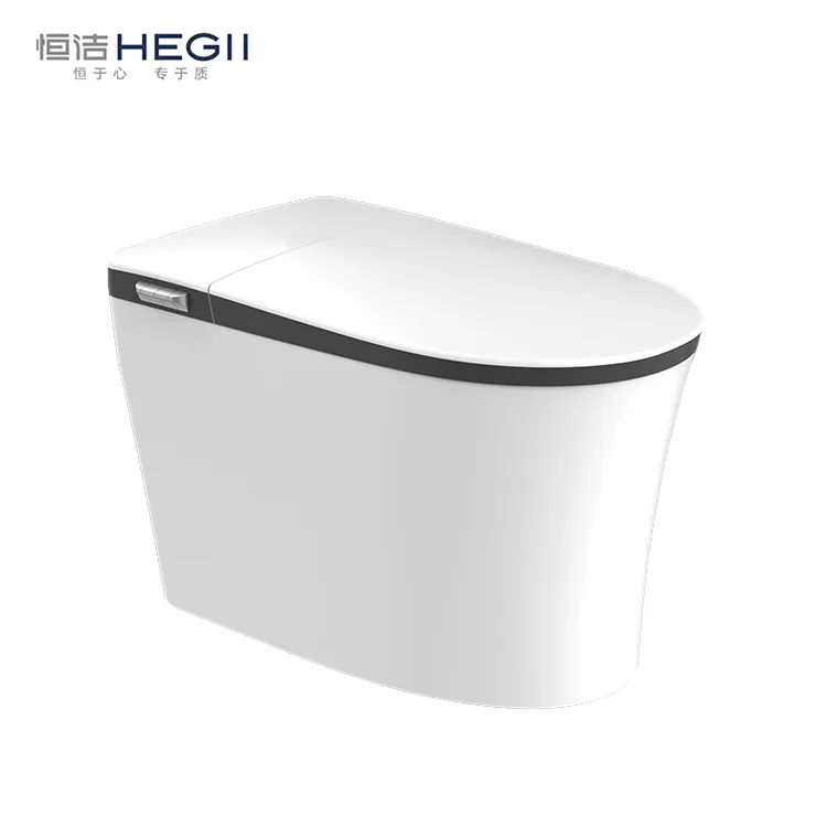 OEM salle de bains en céramique électronique intelligent automatique wc intelligent cuvette de toilette avec bidet