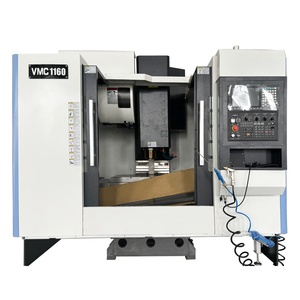 เครื่องกัดและเจาะโลหะเครื่อง Vmc855แนวตั้ง CNC สำหรับงานหนักที่มีตำแหน่งเครื่องมือใหม่24ตำแหน่ง - Product Image 1