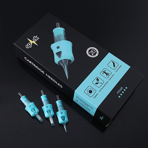Hot Selling Spark Tattoo <strong>Needles</strong> Cartridges Disposable 1RL RS M1 Models for Permanent Eyebrow Application