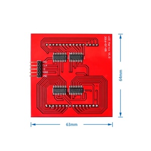 LED-Vollfarb-Punktmatrix-RGB-LED-Anzeige tafel für Himbeer-Pi 3b 2b 8x8 RPI-RGB-LED-Matrix 8*8-Punkt matrix modul - Product Image 2