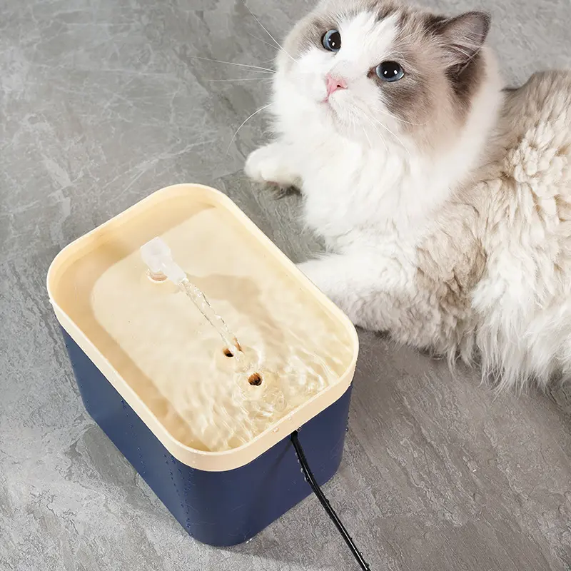 جديد وصول 1.5L ماكينة الشرب التلقائي نافورة الماء ل القط التلقائي موزع مياه القط الحيوانات الأليفة نافورة مشروبات