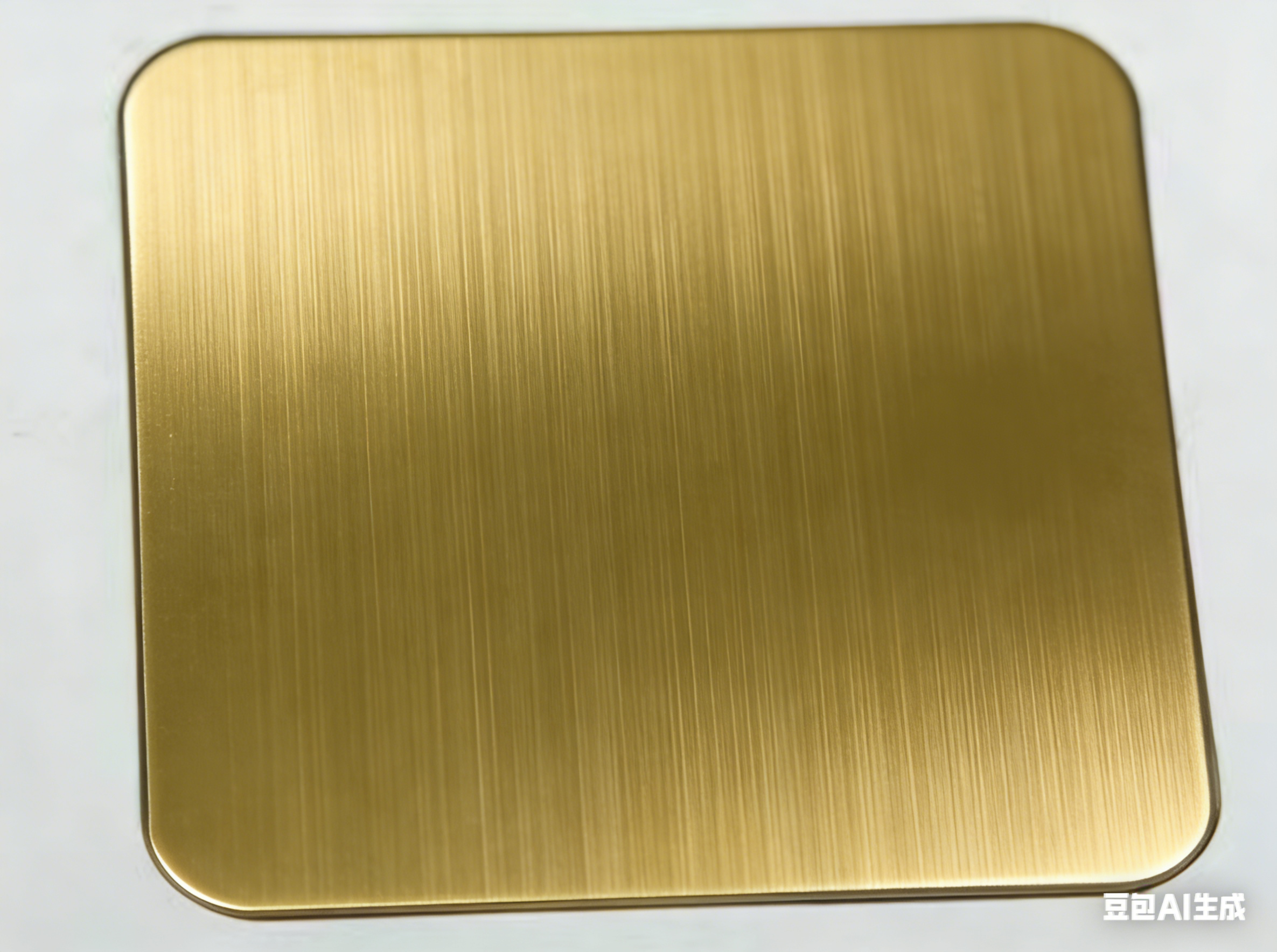 Brushed gold