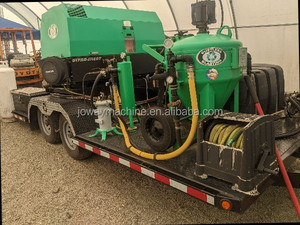 Boya mobil ıslak patlatma ekipmanı db800xl tozsuz patlatma römork ile su kumlama aşındırıcı blaster makinesi kamyon - Product Image 5