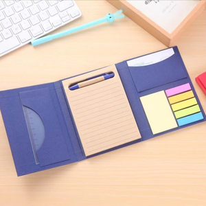 Bloc de notas con logotipo personalizado, juego de cuadernos, cubos de notas cuadrados promocionales, notas adhesivas autoadhesivas para papelería escolar - Product Image 3