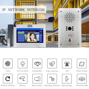Sistema de intercomunicación de red IP Software Centro de llamadas Teléfono con llamada Sistema de micrófono de paginación VOIP Terminal de intercomunicación SIP - Product Image 5