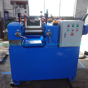 6 inch nhỏ cao su mở trộn Mill máy, phòng thí nghiệm hai con lăn Mixer máy móc với điện hệ thống sưởi ấm - Product Image 1