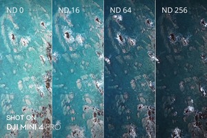 Orijinal Mini 4 Pro ND filtre seti (ND16/64/256) sert aydınlatma koşulları ve uzun pozlama Timelapse Drone aksesuarları mücadele - Product Image 3