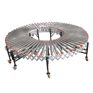 Venta caliente O Belt Driven Flexible Telescópico con línea transportadora de rodillos de potencia para carga y descarga - Product Image 1
