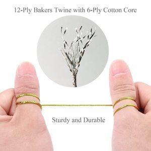 Cuerda de oro de alta calidad, hilo fino brillante para trenzas, rastas, giros, etiquetas de regalo, cuerda metálica para envolver el cabello - Product Image 5
