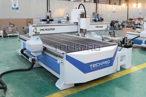 TechPro 1325 4轴数控刳刨机，带转盘4轴3d家具木工数控刳刨机 - Product Image 3