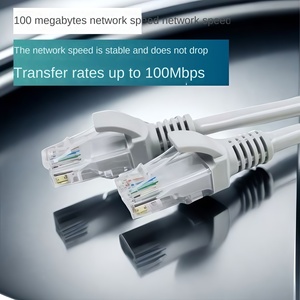 Super <strong>Class</strong> 5 Unshielded PVC Jacket <strong>Network</strong> Cable 100m Length <strong>Computer</strong> Broadband CAT5E Router 1 2 3 Meter Versions Available - Product Image 3