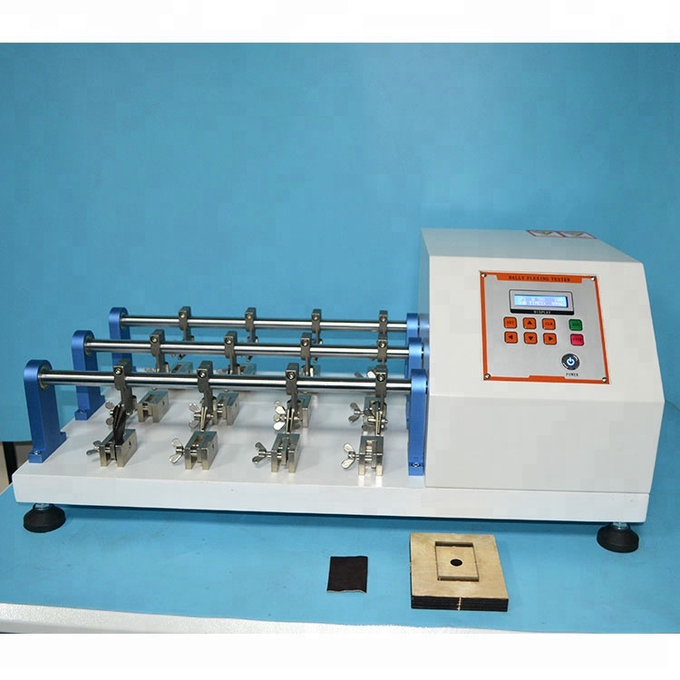 ZONHOW Leather Flexing Test Machine Flexing Resistance Tester Leather Flexometer Bally Leather Flex Test Machine