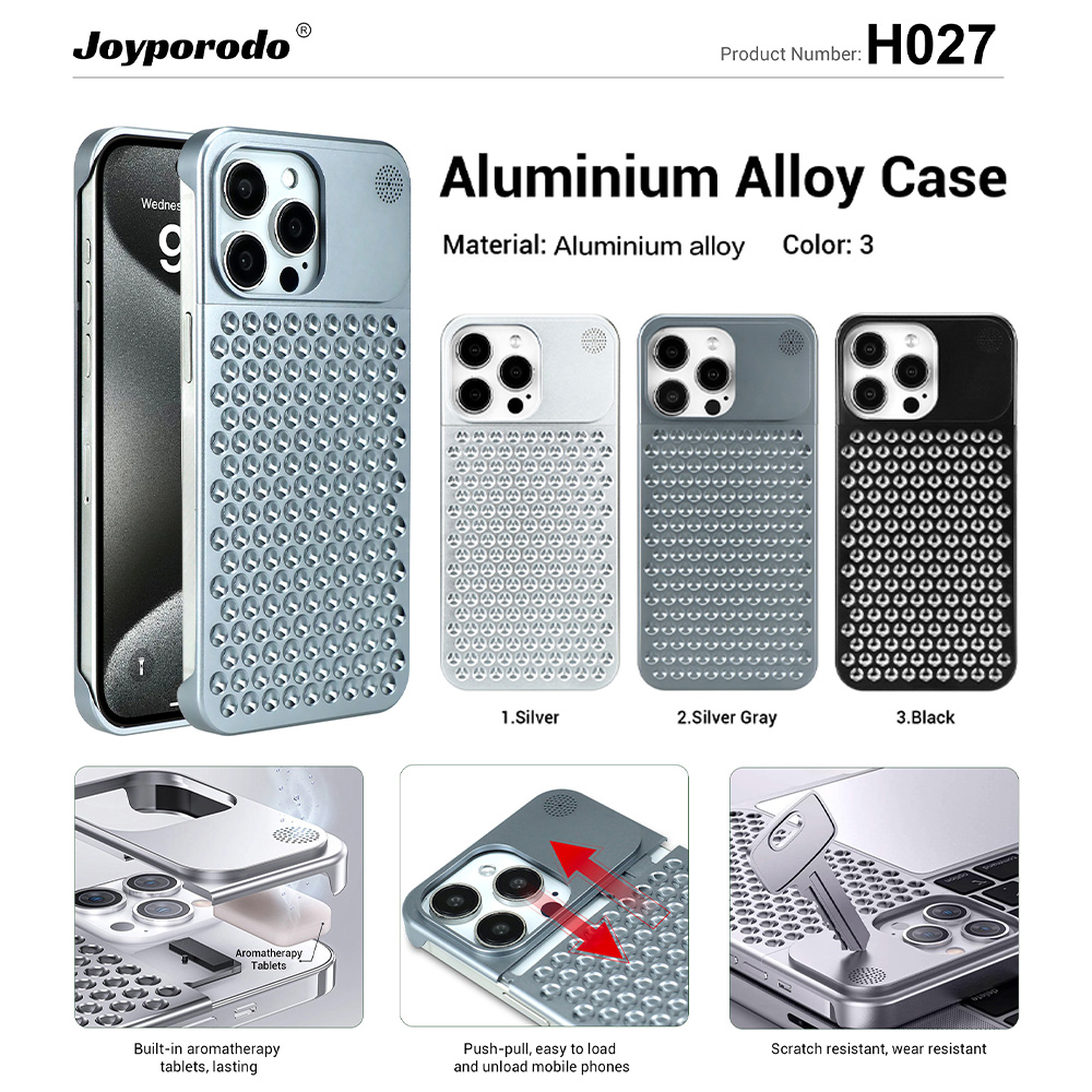 Aromathérapie en aluminium