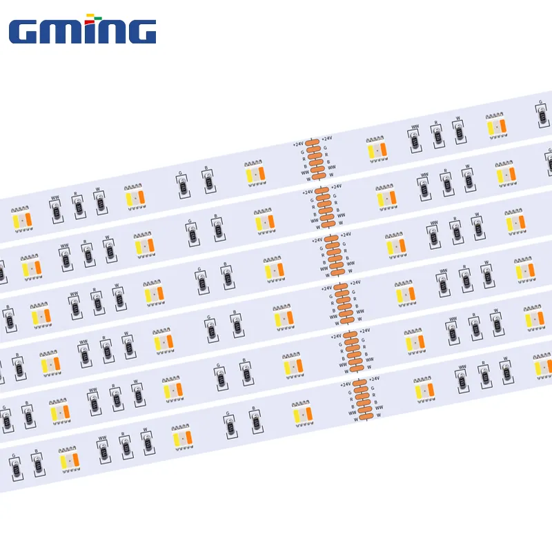 Télécommande Flexible Wifi Smart LED bandes lumineuses 12v RGBWW SMD5050 48Led/M ip65 LED pour noël