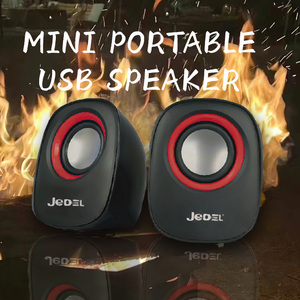 USB 2,0 Mini Multimidian 3W Woofer pasivo ABS plástico USB altavoz para PC Notebook computadora de escritorio 3,5mm Fuente de alimentación de CC - Product Image 4