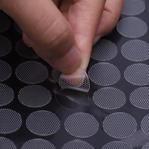 10/15/20/25毫米透明钩环点自粘圆形钩环带紧固件钩环点 - Product Image 2