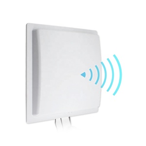 12 dBi Antenna lineare RS485/RS232 TCP/IP Wiegand26 lettore di Smart Card a lungo raggio uhf rfid lettore integrato con costruito in antenna - Product Image 1