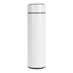 กระติกน้ำสุญญากาศหน้าจอดิจิตอลอัจฉริยะสแตนเลสสตีลใช้แบตเตอรี่แบบพกพาสำหรับเดินป่าสำนักงานเป็นมิตรกับสิ่งแวดล้อมขนาดใหญ่ - Product Image 3