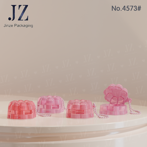 Jinze rỗng <span class=keywords><strong>mini</strong></span> nhựa Eyeshadow Trường hợp với Keychain vuông Blush <span class=keywords><strong>Lip</strong></span> trường hợp - Product Image 4