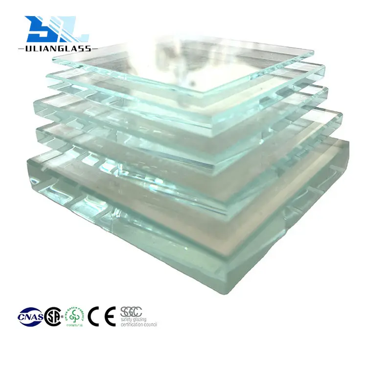 Ulianglass Dongguan vendas diretas da fábrica de vidro especial para banheiros de varanda ao ar livre, vidro anti-ruído e com isolamento térmico