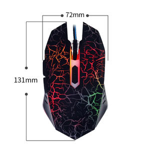 El mejor precio promocional de venta 2400 DPI Ratón para juegos con cable para computadoras de escritorio y portátiles
