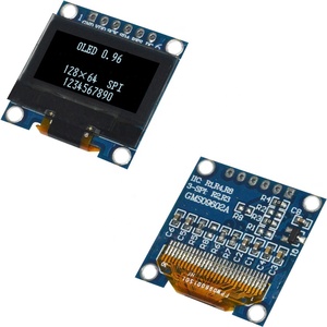 DIYmalls 0,96 "Zoll OLED-Bildschirm modul SSD-1306 128x64 6-polige SPI-Schnitts telle 3V-5V Weiß für Arduino ESP32-Karte - Product Image 2