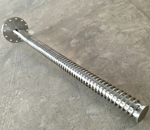 Elemento filtrante in tubo perforato con flangia di titanio, filtro metallico, elemento filtrante in tubo perforato in titanio - Product Image 4