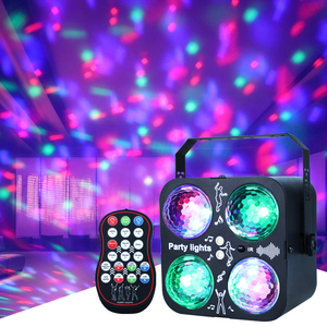 YSH Hot Selling 4 Augen Magic Ball Dekoration Licht DMX Speicher funktion Disco Licht <span class=keywords><strong>LED</strong></span> Hochzeits tanz für Bar Club Events