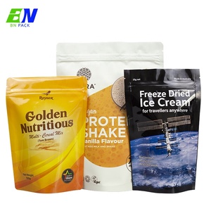 Özel baskı gıda sınıfı ayakta duran torba çay aperatifler toz doy paketi ile fermuar ile pencere - Product Image 3