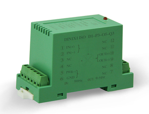 工业中继器模块3kV DC信号隔离器集成电路0-20mA输入到双4-20mA输出24v宽电压，用于PLC编程 - Product Image 2
