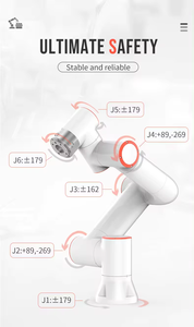 MyCobot 320 M5 7-осевая программируемая металлическая Роботизированная рука из алюминиевого сплава совместимая с камерой ROS совместимая для фотобудок - Product Image 6