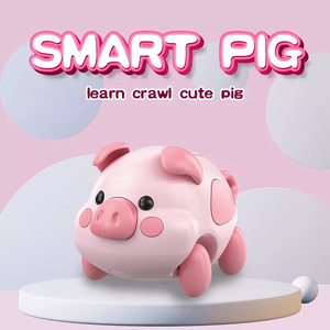 Longxi smart pig <span class=keywords><strong>robot</strong></span> toys apprendimento interattivo animali domestici istruzione <span class=keywords><strong>robot</strong></span> giocattoli per bambini <span class=keywords><strong>robot</strong></span> compagno per rosa regalo giocattolo telecomando