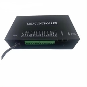 Контроллер ArtNet с поддержкой онлайн-программирования DVI, управляемый DMX512 spi rgb/rgbw, пиксельный контроллер - Product Image 1