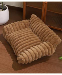 Sofá Cama de Gato de pana suave de primera calidad con funda lavable extraíble - Product Image 6