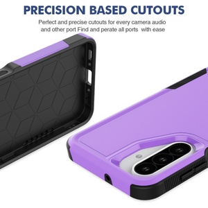 三星Z折叠6 Flip6 X cover7手机外壳Galaxy S25 S24 Ultra Plus双层保护耐用防震外壳 - Product Image 3