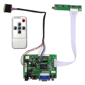 VGA 2AV LCDボードは40ピンLVDSインターフェイスLCDスクリーンHSD101PWW1-A00のために働く - Product Image 1