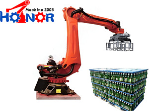 Hochwertige automatische Roboter verpackung Palettier roboter Working Stacking Robot Application System - Product Image 3