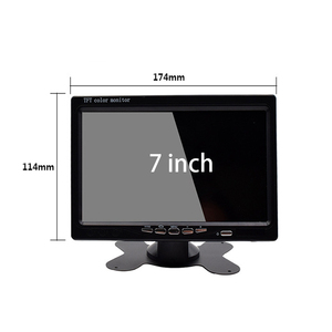 7 inch 800x480 resolution car <strong>display</strong> monitor AV <strong>rca</strong> interface TFT <strong>LCD</strong> monitors - Product Image 5