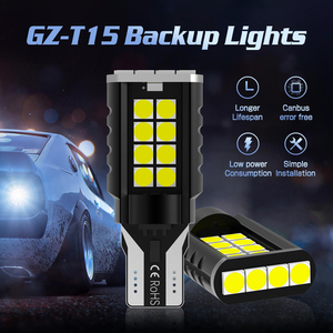 Gview GZ หลอดไฟ LED W16W W5w T15 T10ปราศจากความผิดพลาดโคมไฟรถยนต์ LED อัตโนมัติพร้อมเลนส์สีใสสภาพใหม่ - Product Image 4