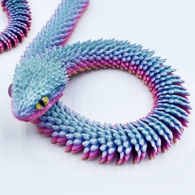 Vipera color caramello 60 cm