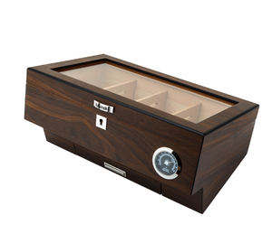 Lubinski Large Capacity <strong>Humidor</strong> with Glass Top Hygrometer and Humidifier Home Use <strong>Humidor</strong> - Product Image 6