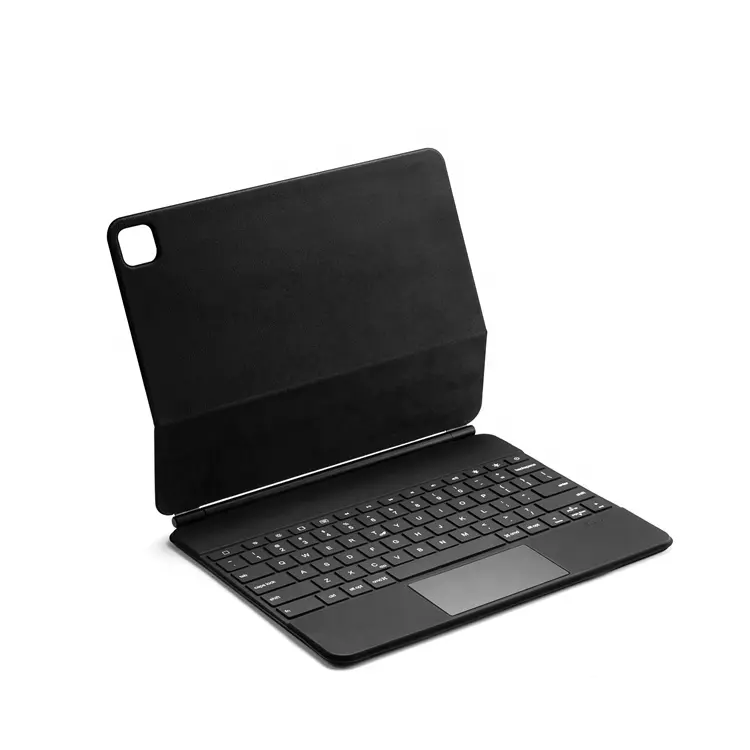 Touchpad Sarung Papan Ketik, untuk iPad Pro 12 9 12.9 Pelindung Keyboard untuk iPad Pro 2021 12 "9 2020 2018 dengan Bluetooth Ajaib