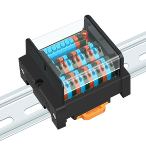8-Kanal-Anschlussblock des SPS-Sensors 2/3-adriges foto elektrisches Näherungsschalter-Magnetventil SPS-Klemmen block modul - Product Image 4