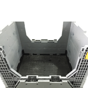 Large <strong>Bulk</strong> Heavy Duty Large <strong>Stackable</strong> Folding Collapsible <strong>Bulk</strong> Plastic Pallet Foldable Large Box Bin <strong>Container</strong> - Product Image 4