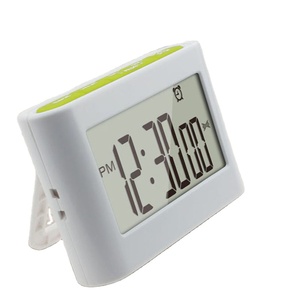 J & R Große LCD Rechteck Magnet Küche Timer Digital Count Up Down Wecker Stop Kochen Werkzeug Kochen Alarm timer mit Uhr - Product Image 1